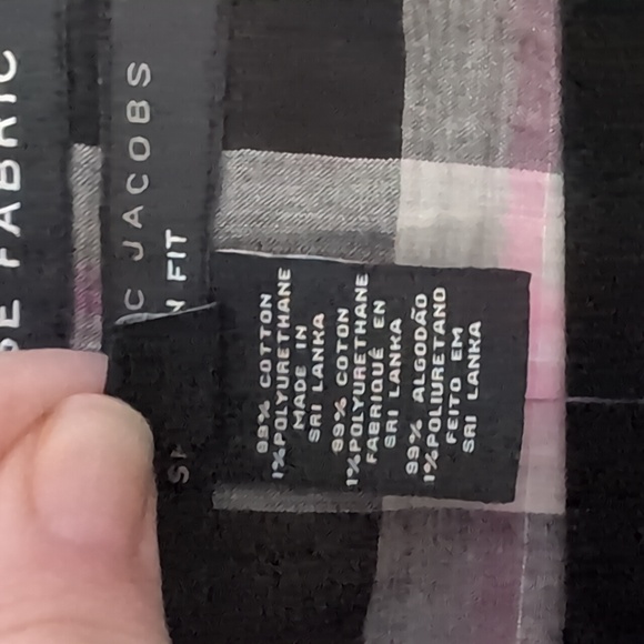 Marc Jacobs NWT Cotton Plaid Button Down - Picture 3 of 9